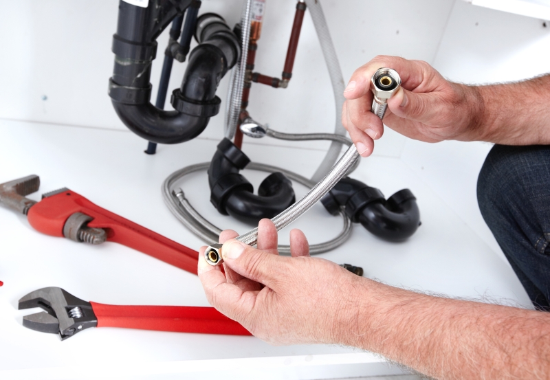 Toilet repair being carried out in Dagenham